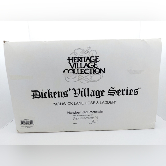 Department 56‎ Dickens Village Series Ashwick Lane Hose & Ladder #58305 - Picture 7 of 8